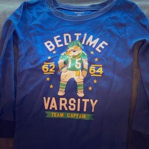 Bed Time Varsity Carter’s 4pc PJs